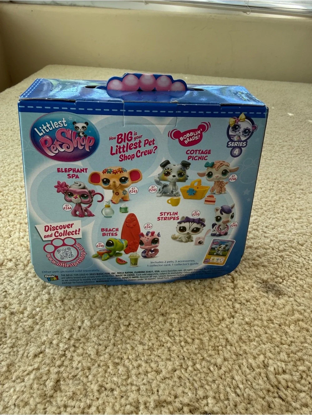 Littlest Pet Shop Pet Pairs Playset - Blue